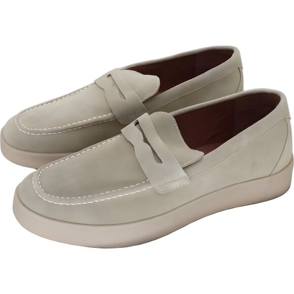 Vintage Foundry Edmund Men\'s Slip-On Loafers Beige US 10.5 M EU 43.5 main image 5